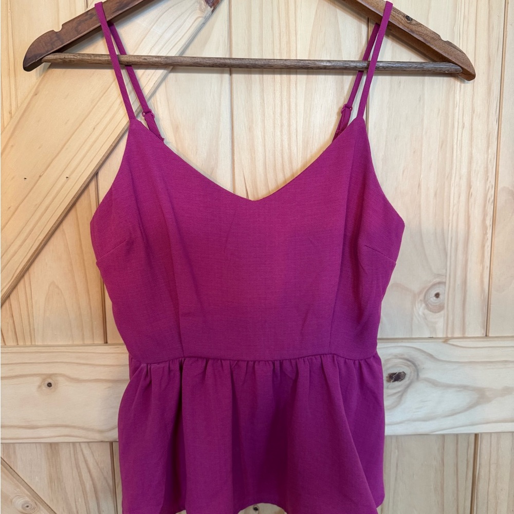 Matteau Vibrant Purple Camisole Top